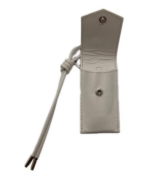 russet（ラシット）russet (ラシット) リップポーチ付きレザーチャーム ホワイトの古着・服飾アイテム