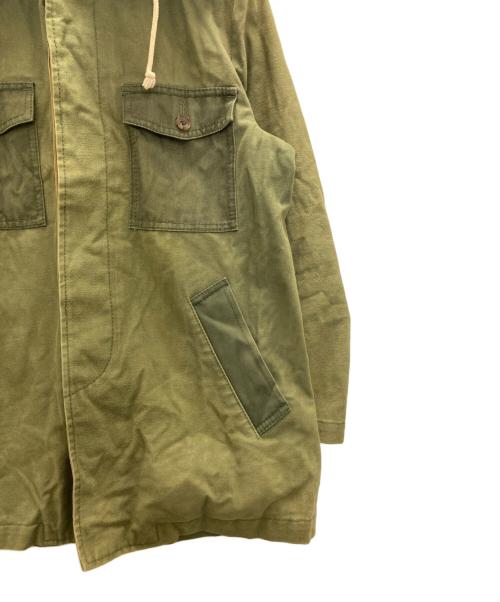 tricot COMME des GARCONS（トリココムデギャルソン）tricot COMME des GARCONS (トリココムデギャルソン) ドールカラーミリタリーコート カーキ サイズ:Ⅿの古着・服飾アイテム