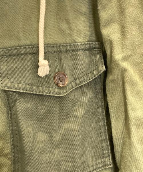 tricot COMME des GARCONS（トリココムデギャルソン）tricot COMME des GARCONS (トリココムデギャルソン) ドールカラーミリタリーコート カーキ サイズ:Ⅿの古着・服飾アイテム