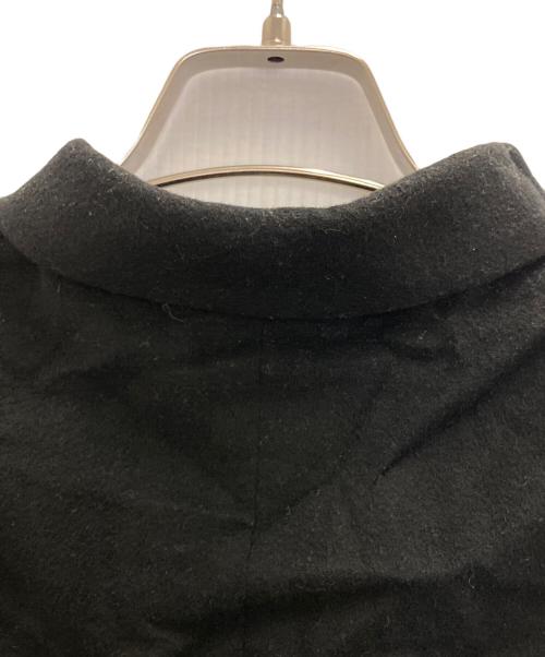 COMME des GARCONS（コムデギャルソン）COMME des GARCONS (コムデギャルソン) カシミヤ 異素材切替 ロングジャケット ブラック サイズ:Sの古着・服飾アイテム
