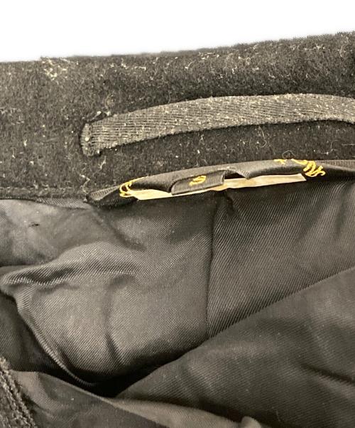 COMME des GARCONS（コムデギャルソン）COMME des GARCONS (コムデギャルソン) カシミヤ 異素材切替 ロングジャケット ブラック サイズ:Sの古着・服飾アイテム