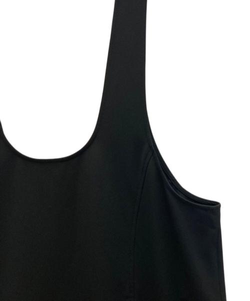 nagonstans（ナゴンスタンス）nagonstans (ナゴンスタンス) side pockets jumper skirt ブラック サイズ:Ⅿの古着・服飾アイテム