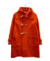 ORCIVAL（オーシバル）の古着「ダッフルコート」｜オレンジ