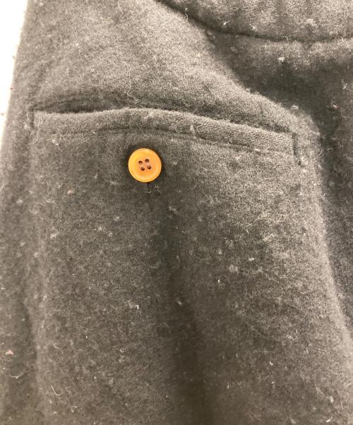 COMME des GARCONS HOMME PLUS（コムデギャルソンオムプリュス）COMME des GARCONS HOMME PLUS (コムデギャルソンオムプリュス) ウール縮絨パンツ ブラック サイズ:Mの古着・服飾アイテム