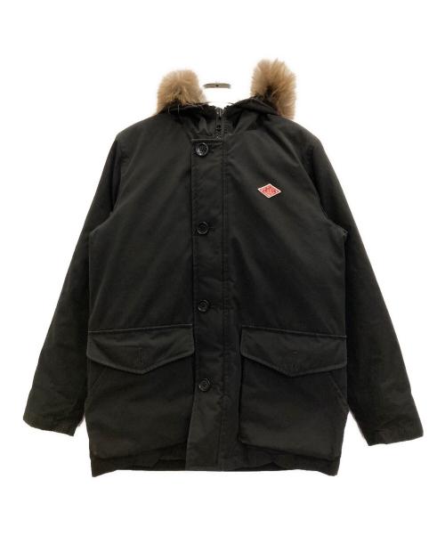DANTON（ダントン）DANTON (ダントン) フードファーダウンジャケット ブラック サイズ:38の古着・服飾アイテム