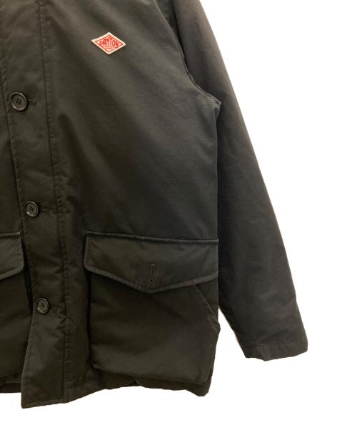 DANTON（ダントン）DANTON (ダントン) フードファーダウンジャケット ブラック サイズ:38の古着・服飾アイテム