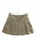 BURBERRY BLUE LABEL (バーバリーロンドンブルーレーベル) プリーツキルトミニスカート ベージュ サイズ:SIZE38：5000円