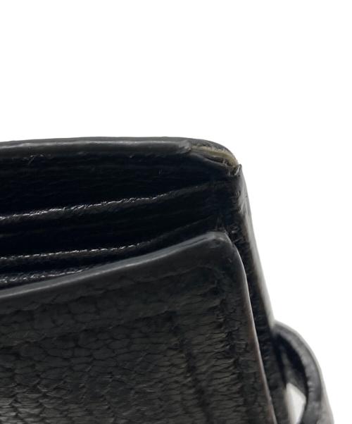 MIU MIU（ミュウミュウ）MIU MIU (ミュウミュウ) レザーウォレット ブラックの古着・服飾アイテム