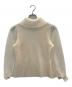 M'S GRACY (エムズグレイシー) モヘヤ切替ハイネックニット アイボリー サイズ:38：4000円