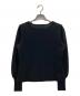 M'S GRACY (エムズグレイシー) カメリアスパンコールニット ブラック サイズ:S：4000円