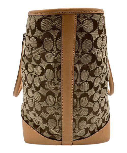 COACH（コーチ）COACH (コーチ) ラージトートバッグ ブラウンの古着・服飾アイテム