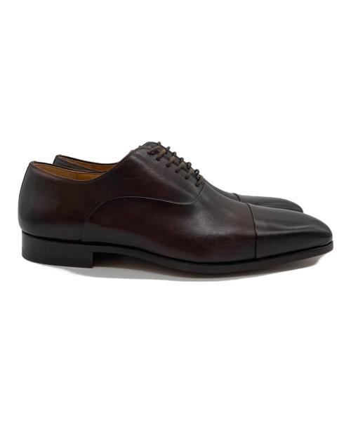 MAGNANNI（マグナーニ）MAGNANNI (マグナーニ) 内羽根式 ストレートチップ シューズ ブラウン サイズ:41の古着・服飾アイテム