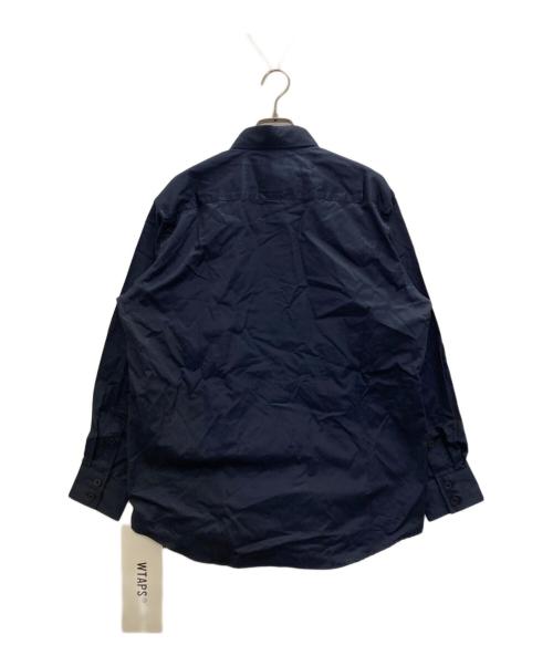 WTAPS（ダブルタップス）WTAPS (ダブルタップス) BD LS COTTON TWILL CANCLINI ネイビー サイズ:01の古着・服飾アイテム