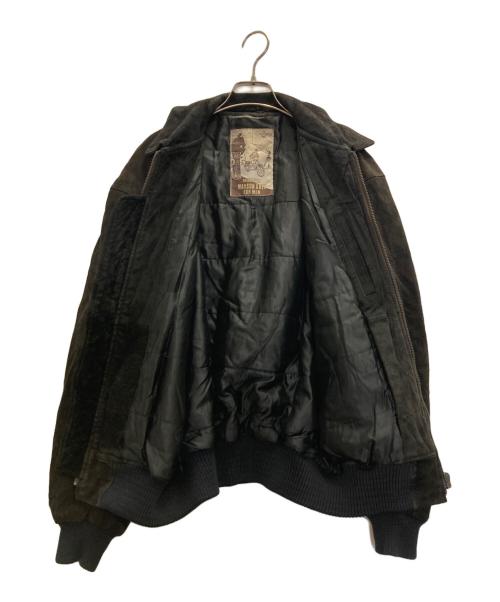 MAYSON GREY（メイソングレイ）MAYSON GREY (メイソングレイ) ピッグスウェードスイングトップ ブラック サイズ:FREEの古着・服飾アイテム