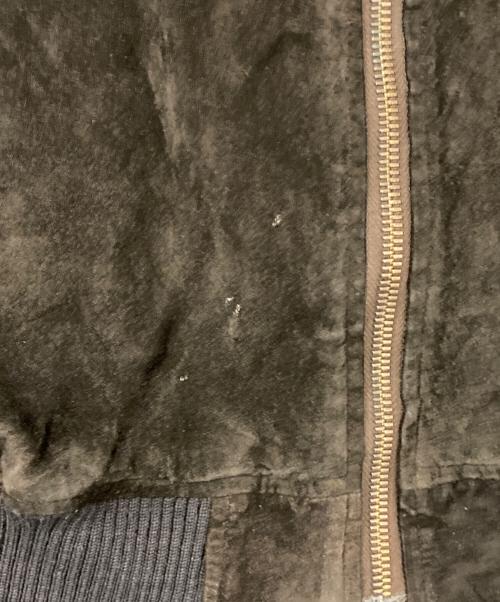 MAYSON GREY（メイソングレイ）MAYSON GREY (メイソングレイ) ピッグスウェードスイングトップ ブラック サイズ:FREEの古着・服飾アイテム