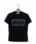 MSGM（エムエスジーエム）の古着「プリントTシャツ」｜ブラック