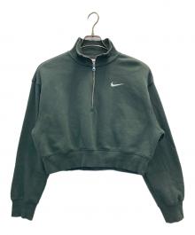 NIKE（ナイキ）の古着「W PHNX FLC QZ CROP」｜グリーン