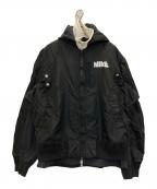 NIKE×sacaiナイキ×サカイ）の古着「NRG LAYERED JKT」｜ブラック