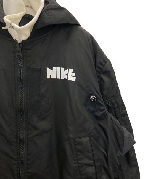 NIKE（ナイキ）NIKE (ナイキ) sacai (サカイ) NRG LAYERED JKT ブラック サイズ:Ⅿの古着・服飾アイテム