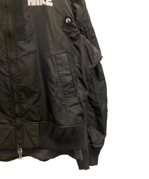 NIKE（ナイキ）NIKE (ナイキ) sacai (サカイ) NRG LAYERED JKT ブラック サイズ:Ⅿの古着・服飾アイテム