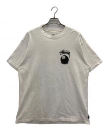 NIKE×stussy（ナイキ×ステューシー）の古着「NRG FL SS 8BALL TEE」｜ホワイト