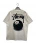 NIKE (ナイキ) stussy (ステューシー) NRG FL SS 8BALL TEE ホワイト サイズ:M：6000円