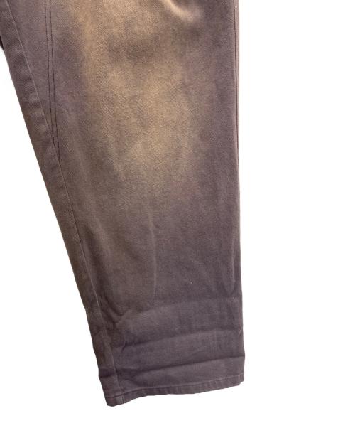 ballsy（ballsy）ballsy (ballsy) Vintage processing wide work pants パープル サイズ:Ⅼの古着・服飾アイテム