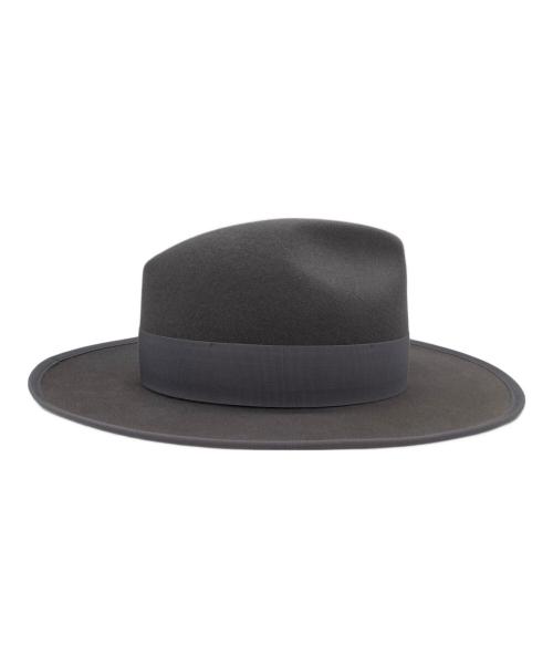 STETSON（ステットソン）STETSON (ステットソン) ハット グレー サイズ:58㎝の古着・服飾アイテム