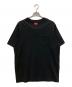 SUPREME（シュプリーム）の古着「laser cut S logo poket tee」｜ブラック