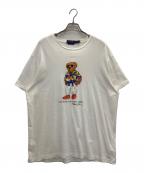 POLO RALPH LAURENポロ・ラルフローレン）の古着「ポロベアプリントTee」｜ホワイト