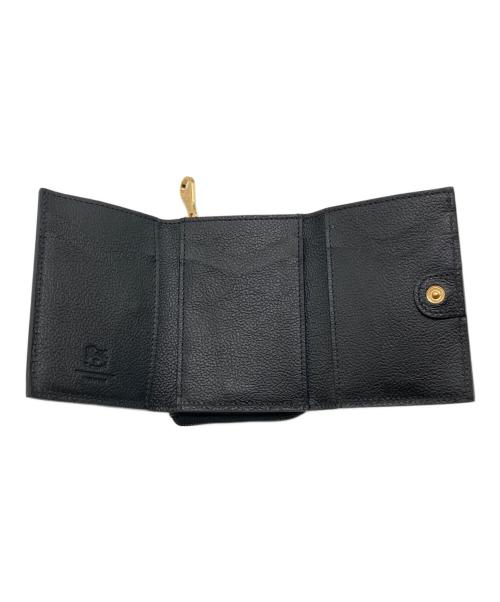 IL BISONTE（イル ビゾンテ）IL BISONTE (イル ビゾンテ) レザーウォレット ブラックの古着・服飾アイテム
