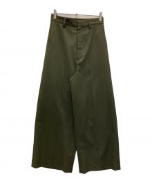 Gemini（ジェミニ）の古着「ゴムコンビパンツ」｜オリーブ