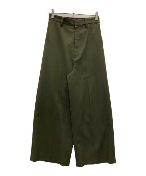 Gemini（ジェミニ）Gemini (ジェミニ) ゴムコンビパンツ オリーブ サイズ:freeの古着・服飾アイテム