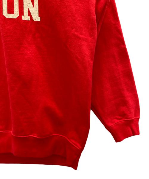 Whim Gazette（ウィムガゼット）Whim Gazette (ウィムガゼット) スーベニアスウェット レッド サイズ:FREEの古着・服飾アイテム