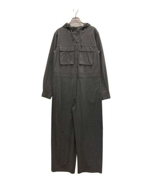 THE PAUSE（ザポーズ）THE PAUSE (ザポーズ) フーディージャンプスーツ グレー サイズ:FREEの古着・服飾アイテム