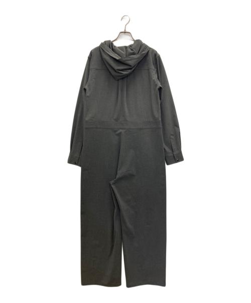 THE PAUSE（ザポーズ）THE PAUSE (ザポーズ) フーディージャンプスーツ グレー サイズ:FREEの古着・服飾アイテム