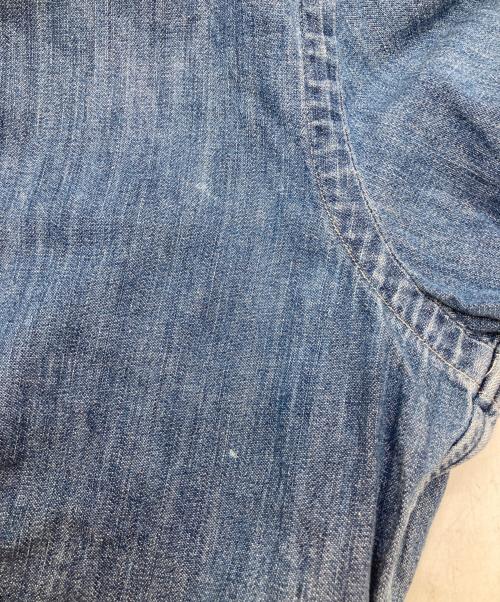 POLO RALPH LAUREN（ポロ・ラルフローレン）POLO RALPH LAUREN (ポロ・ラルフローレン) 半袖シャツ インディゴ サイズ:Mの古着・服飾アイテム