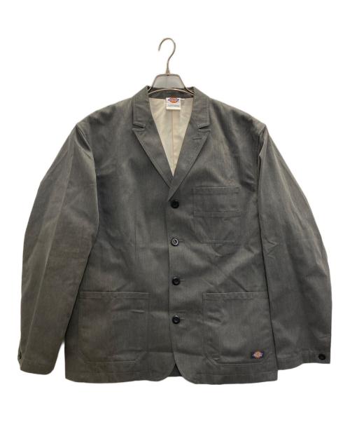 Dickies（ディッキーズ）Dickies (ディッキーズ) ワークテーラードジャケット グレー サイズ:XLの古着・服飾アイテム