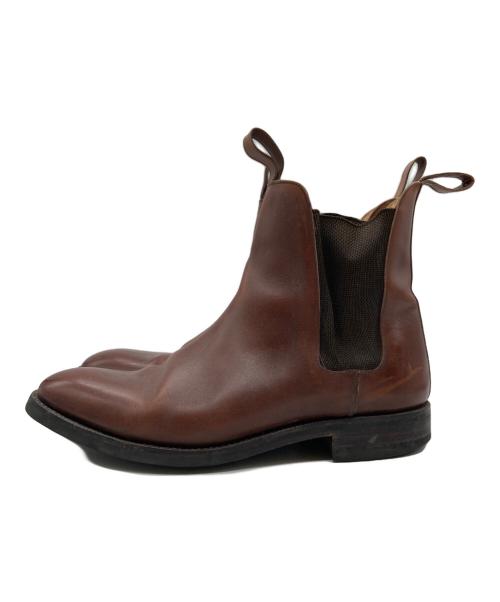 YANKO（ヤンコ）YANKO (ヤンコ) サイドゴアブーツ ブラウン サイズ:8の古着・服飾アイテム