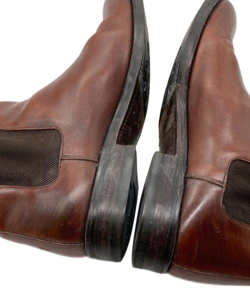 YANKO（ヤンコ）YANKO (ヤンコ) サイドゴアブーツ ブラウン サイズ:8の古着・服飾アイテム