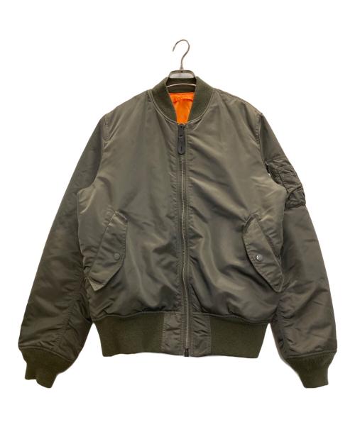 ALPHA（アルファ）ALPHA (アルファ) MA-1ジャケット オリーブ サイズ:Ⅼの古着・服飾アイテム