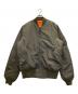 ALPHA（アルファ）の古着「MA-1ジャケット」｜オリーブ