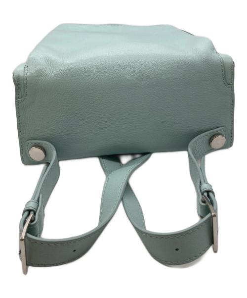 MOTHERHOUSE（マザーハウス）MOTHERHOUSE (マザーハウス) レザーリュック スカイブルーの古着・服飾アイテム