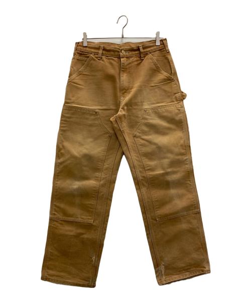 CarHartt（カーハート）CarHartt (カーハート) ダブルニーパンツ ベージュ サイズ:81cm(w32)の古着・服飾アイテム