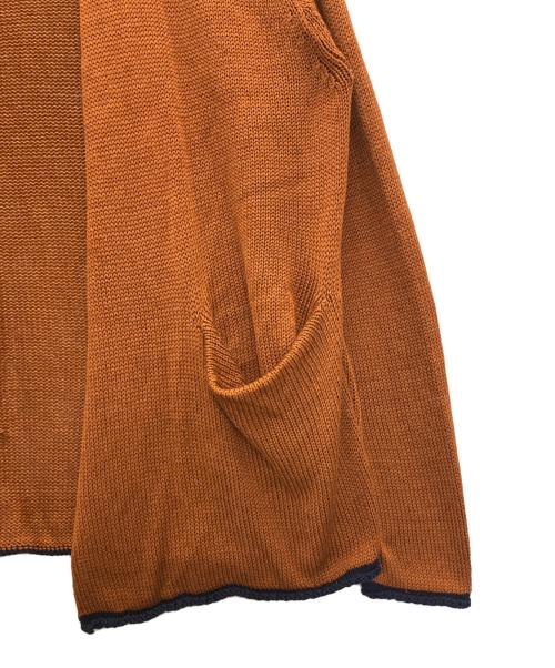 MAATEE&SONS（マーティーアンドサンズ）MAATEE&SONS (マーティーアンドサンズ) NO/B CARDIGAN ブラウン サイズ:SIZE2の古着・服飾アイテム