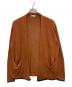 MAATEE&SONS（マーティーアンドサンズ）の古着「NO/B CARDIGAN」｜ブラウン