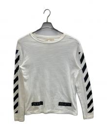 OFFWHITE（オフホワイト）の古着「プリントカットソー」｜ホワイト