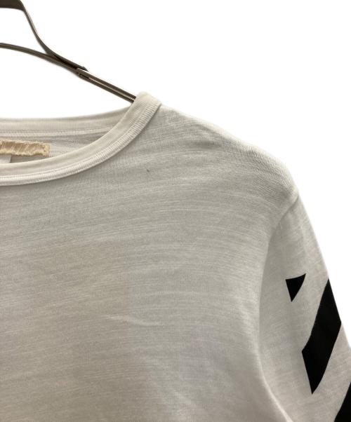 OFFWHITE（オフホワイト）OFFWHITE (オフホワイト) プリントカットソー ホワイト サイズ:SIZE Sの古着・服飾アイテム