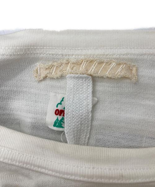 OFFWHITE（オフホワイト）OFFWHITE (オフホワイト) プリントカットソー ホワイト サイズ:SIZE Sの古着・服飾アイテム