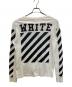 OFFWHITE (オフホワイト) プリントカットソー ホワイト サイズ:SIZE S：4000円